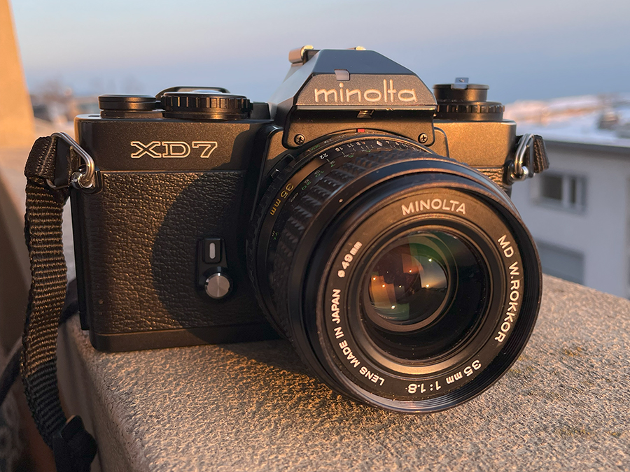 Lire la suite à propos de l’article Le Minolta XD7